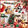 JULMELON 8PCS Ugly Sweater Party Decorations Honeycomb Centerpieces, Ugly Sweater Christmas Party Centerpieces for Tables Ugly Sweater Table Decor 3D Table Toppers for Christmas Winter Party Supplies
