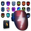 QAQ LED Mask Light Up Mask with Gesture Sensing, Cool Stuff Toys Gifts for Teen Boy, Cool Mask for Halloween Costumes Masquerade