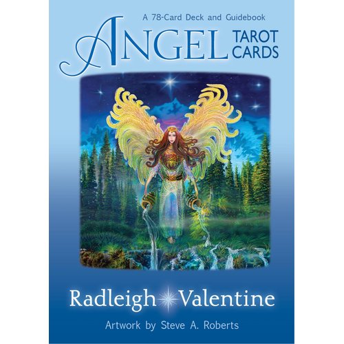Publisher: Hay House Angel Tarot Cards Deck and Full Size Book by Radleigh Valentine (Author), Steve A. Roberts (Contributor - Same Deck and Book That Featured Doreen Virtue