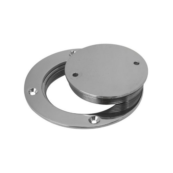 MarineNow Stainless Steel Marine Boat Inspection Hatch Deck Plate 316 (3")