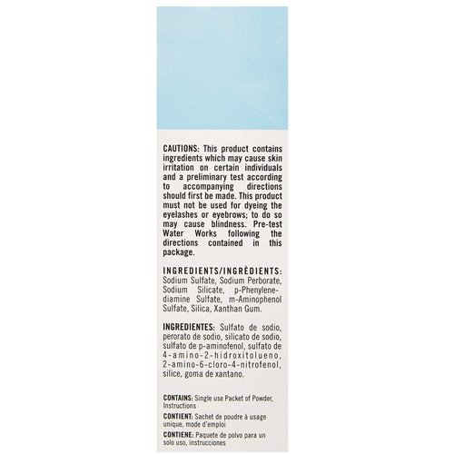 Water Works Permanent Powder Hair Color - #27 Natural Light Brown 0.2 oz. (Pack of 2)