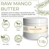 SAAQIN - Raw Mango Butter for Dry Skin & Blemishes, Age-Defying Mango Butter - Mango Body Butter for Stretch Marks, Mango Butter for Soap Making, Lotions, Skin Care Products and more, 1 Lb