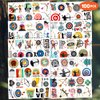 100PCS Archery Temporary Tattoos Stickers Themed Bow Arrow Hunting Birthday Party Favors Decorations Supplies Summer Sports Tattoo Sticker Gifts For Boys Girls Hunter School Prizes Carnival Christmas