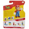 Super Mario Collectible Mario 4" Poseable Articulated Action Figure with POW Accessory