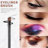 200 Pieces Disposable Angled Eyebrow Brushes Bulk Brow Tint Brushes Eye Makeup Brush Eyeliner Brush Tinting for Women Girls Salon Beauty Cosmetic Make up Tool Esthetician Supplies