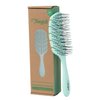 Tangols Detangling Hair Brush -100% Eco-Friendly Detangler Hair Brush w/Ultra-Soft Anti Knot Nylon Bristles for Women,Men,Kids-All Hair Types, Dry & Wet Hair(Green)
