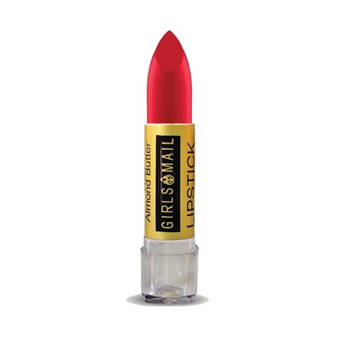 GIRLS MAIL Nature Inspired Lip Paint True Matte Almond Oil Infused Burgundy Lipstick Duo Pack For Dreamgirl Anchor Female Emcee Celebrity Beauty Parlour Salon Lounge Bridal Studio