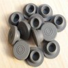 SUCOHANS 100 peices Mushrooms Self Healing Rubber Injection Ports,13mm Rubber Bottle Stoppers, For Sealing 1/4 inch or 7mm opening, Steam Sterilization safe
