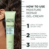 Garnier Fructis Hair Filler Moisture Repair Gel-Cream, Hair Gel for Curly, Wavy Hair with Hyaluronic Acid, 5.1 Fl Oz, 1 Count
