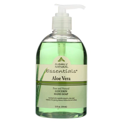CLEARLY NATURAL Aloe Vera Liquid Hand Soap, 12 FZ