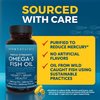Omega 3 Fatty Acid Supplements - 2500 mg Triple Strength Fish Oil Omega 3 Supplement in Re-Esterified Form - 90 Pescatarian-Friendly DPA DHA EPA Omega 3 Supplement
