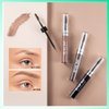 ONarisae Eyebrow Gel Waterproof Color Brow Gel Shaping Gel Makeup Liquid Eye Brows Styling (Black)