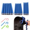 36 Hair Curler Soft Foam Cushion Rollers Flexi Rods Bendy Curling Beauty 3 Sizes 36 Soft Foam Cushion Hair Rollers Curlers Flexi Rods Hair Care Styling 3 Sizes Bendy Flexible Curling Twist No Heat