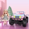 NQD Remote Control Car for Kids 1:16 Scale 80 Min Play 2.4Ghz Off Road RC Trucks with Stickers Toy Car Gift for Girls 3 4 5 6 Year Old