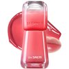 THESAEM Saemmy's Ade Shot Tint - Korean Lip Titnt, Water Gel Lip Stain with Plump Glowy Moisturizing Finish, Buildable Radiant Gloss, Long-Lasting Comfort, 0.1 fl.oz. (02 Peach Oolong)
