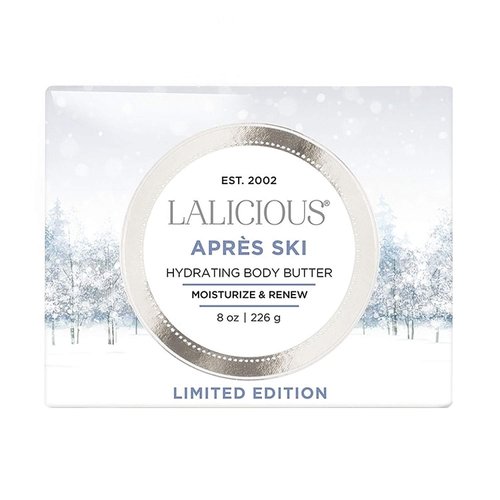 LaLicious Après Ski Body Butter - Hydrating Body Moisturizer with Shea Butter - No Parabens (8oz)