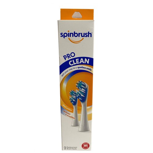 ARM & HAMMER Spinbrush Pro-Clean Replacement Brush Heads, Medium 2 ea (Pack of 11)
