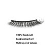 SUNWELL False Eyelashes 10mm Mink Lashes Natural Look Cat Eye Lashes Strips 3D Faux Mink Lashes Soft Reusable Light Volume Fake Lashes 10 Pairs Pack