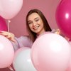 Sweet 16th Birthday Decorations for Girls, Pink and White 16 Happy Birthday Balloons，16th Birthday Party Supplies for Kids Including Pink Happy Birthday Banner, Hot Pink Number 16 Foil Balloons