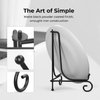 TR-LIFE Plate Stands for Display - 8 Inch Plate Holder Display Stand + Metal Easel Stand for Picture Frame, Decorative Plates, Book, Photo, Collectibles (2 Pack)
