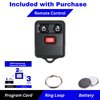 KeylessPros 3-Button Keyless Entry Remote Key Fob Replacement, Compatible with Ford, Lincoln, Mercury, Mazda F150 F250 F350 Escape Expedition Explorer Ranger, CWTWB1U345