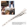 20 Pcs Hair Clips, Professional Non-Slip Stainless Steel Duck Bill Clips for Hair Styling, Hair Coloring, Silver