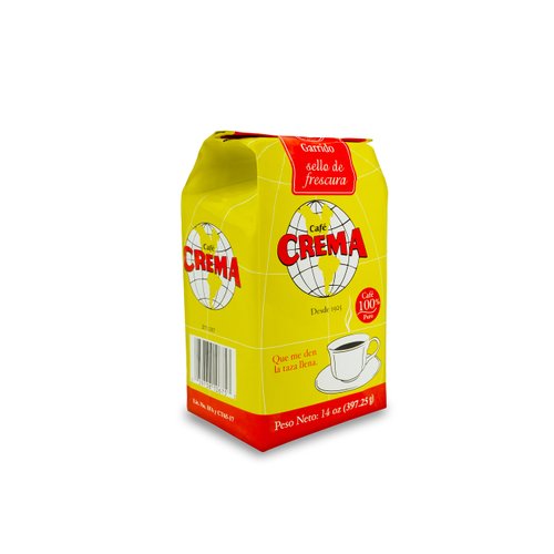 Café Crema Ground Coffee From Puerto Rico 14 Ounce