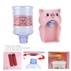 VGEBY Children Water Dispenser Toys, Mini Fun Water Dispenser Cute Shape Easy Use Children's Mini Water Dispenser Suitable for Children's Birthday Toys (Window Box/Guckling Pig) Mini Water Dispenser