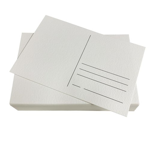 ArtBeek Watercolor Paper Cold Press 4x6 Inch Postcards 60 Sheets 300gsm Watercolor Paper for Child Watercolorists Mini Size for Convenient Artwork and Mailing