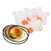 uxcell 84 Pcs Plastic Gear Package Kit DIY Gear Assortment accessories set for RC Motor Robot Various Gear Axle Belt Bushings