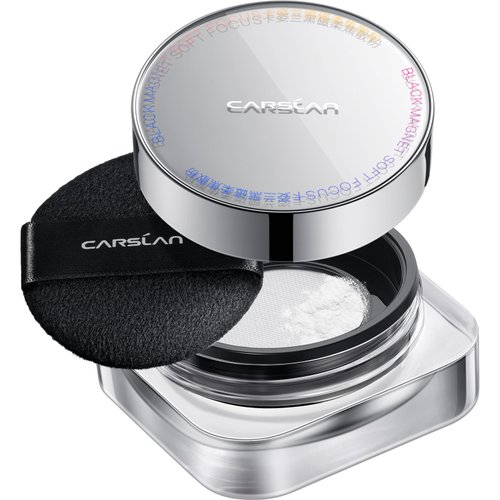 CARSLAN Soft Focus Loose Setting Powder, Lightweight Translucent Powder Setting Powder, Oil Control, Shine Free Face Powder, 24H Longlasting Waterpoof Powder Makeup, 06 for Sensitive Skin