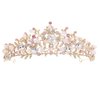YADIRF Bride Crown Wedding Tiara Bridal Jewelry Girl Headdress Princess Luxury Elegant For Birthday Quinceanera Pageant Prom