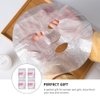 FOMIYES 400pcs Face Mask Paper, DIY Facial Pre-cut Care Film, Natural Disposable Moisture Retention for Girls Women Home Salon Spa Skin Clear