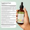 XUHUIT Red Yeast Rice Drops - Wellness Blend with Soursop,Citrus Bergamot Olive Leaf, Vitamins B & C, Plant-Based, Non-GMO, Vegan Supplement, 2 fl.oz. (1)