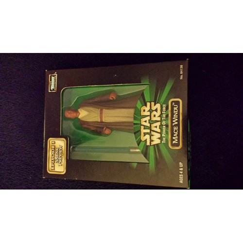 Star Wars Sneak Preview Mace Windu The Power of The Force Episode I Mail Away 4 inch Action Figure