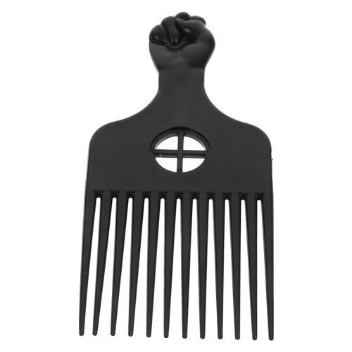 NOLITOY Hair Pick Comb, Plastic Wide Tooth Afro Comb Hairdressing Tool Hair Styling Tool for Men Women Salon Home (Radom Color)
