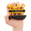 Prohands Gripmaster Rehab Hand Exerciser, Finger Exerciser (Hand Grip Strengthener), Spring-Loaded, Finger-Piston System, Added Palm Cushion, (1.5 lb X-Light Tension, Yellow-Gripmaster Rehab)