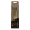 Reach Clean World Natural Bamboo Toothbrush, Soft Plant-Based Bristles, FSC Certified Bamboo and Paperboard, Recyclable Packaging, 3 Count