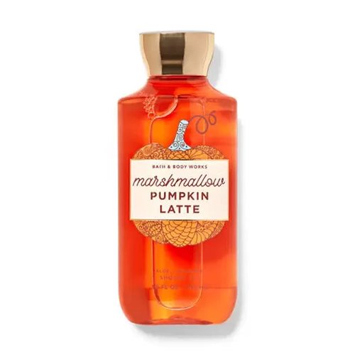 Bath & Body Works, Marshmallow Pumpkin Latte Signature Collection Shower Gel, White Citrus, 10 Ounce (Marshmallow Pumpkin Latte)