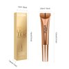 KYDA Highlighter Beauty Wand, Face Illuminator with Cushion Applicator, Natural Glossy Finish, Silky Smooth Cream, Face Highlighter Bronzer Makeup, Lightweight Blendable-Golden