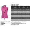 Little Donkey Andy Women's Lightweight Softshell Vest, Windproof Sleeveless Jacket for Running Hiking Travel, Rose L