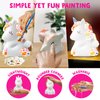 Goodyking Paint Your Own Unicorn Lamp Art Kit, DIY Night Light, Arts & Crafts, Painting Kit for Kids Ages 8-12, Art Supplies Birthday Party Holiday Unicorns Gift for Teens Girls Boys Age 3 4 5 6 7 8+
