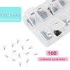 600 Fans 10D Premade Volume Eyelash Extensions 8-15mm Mixed Length Pre-made Fans Thin Volum Lash Extensions C Curly Handmade Loose Volume Lashes (10D-0.05-C-8-15mm）
