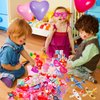 Thuodo 200pcs Valentines Party Favors Toys Assortment, Valentines Day Gifts for Kids as Valentine Classroom Prizes Rewards Bulk Goodie Bag Stuffers Birthday Party Supplies(Valentines)