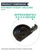 Think Crucial Replacement Brushroll End Caps for DC24 Vacuums – Compatible with Part # 915934-01 & 10-3605-06