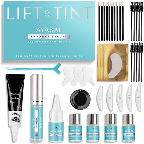AYASAL Lash Lift Kit: Eyelash Lift Kit - With Detailed Instruction Eyelash Perm Kit - Easy for Be...
