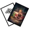 Fantasy North - Kosaka Hanae - Late Night Gaming - Gamers - 100 Smooth Matte TCG Trading Card Sleeves - Anime - Fits Magic MTG Commander Pokemon and Other Card Games - Playing Card Sleeves
