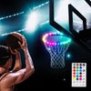 LED Basketball Hoop Lights, Remote Control Waterproof Basketball Rim Lights with 17 Colors and 7 Lighting Modes, Super Bright to Play at Night Outdoors, Good Gift for Christmas Children