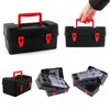 3T6B Bey Battling Top Storage Case, 12 pcs Burst Tops Storage Case Spinning Top and Launcher Set Storage Box for Children