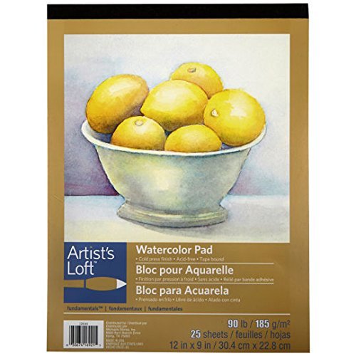 25 Sheet Watercolor Pad